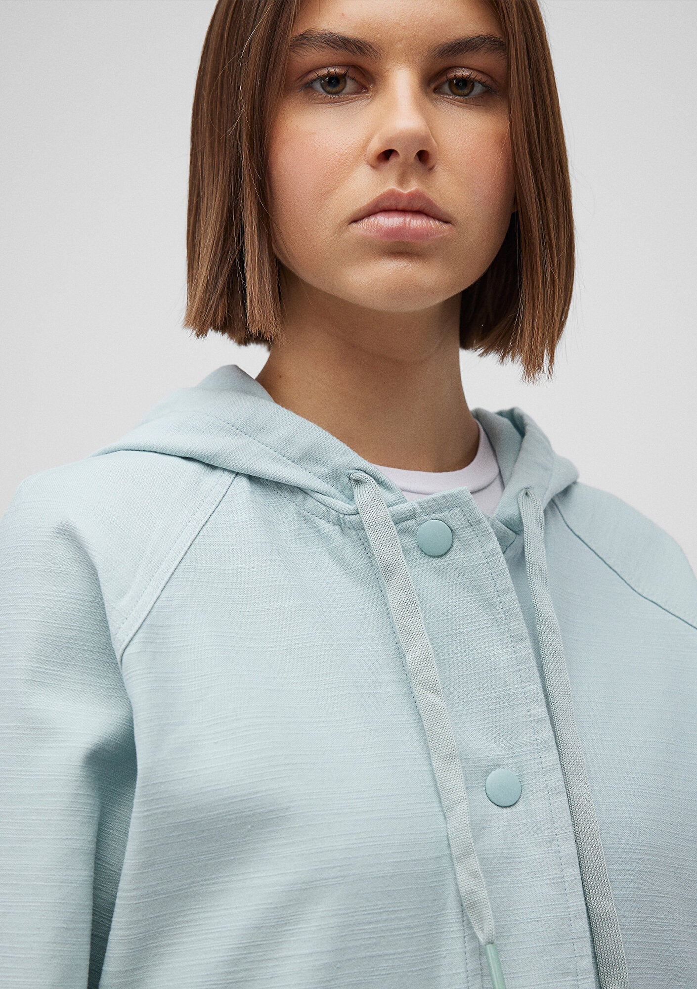 Hooded Green Jacket