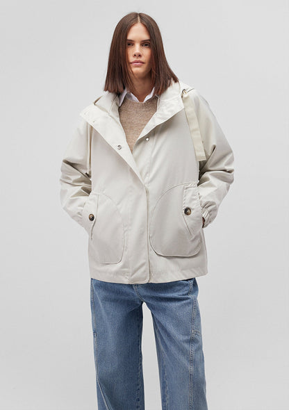 Hooded Grey Jacket