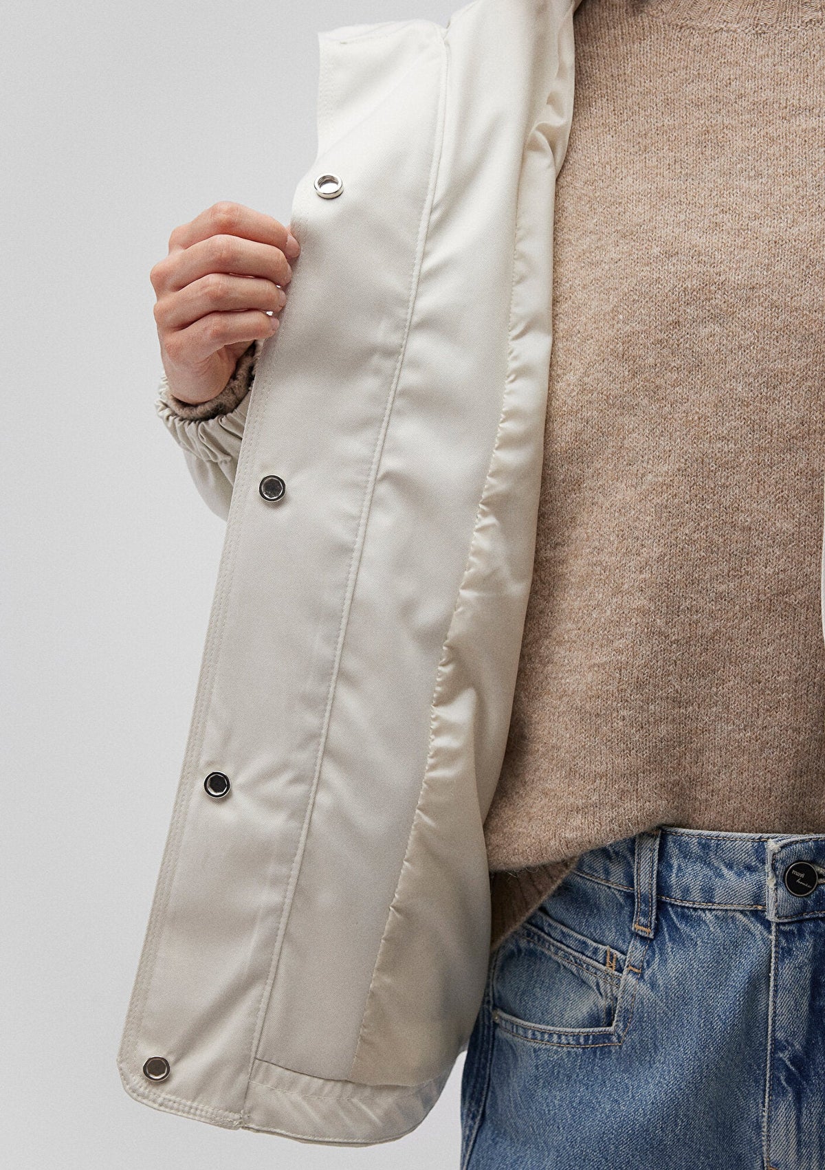 Hooded Grey Jacket