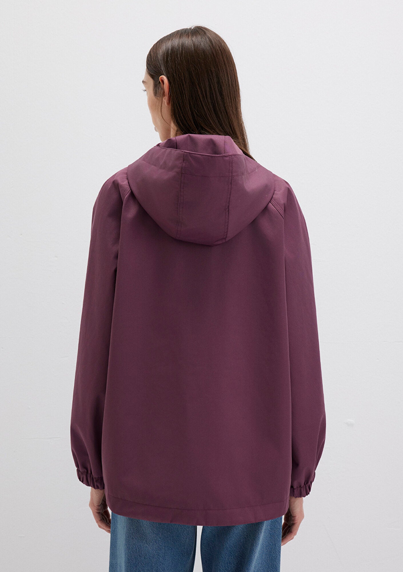 Hooded Purple Jacket