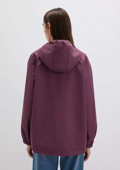 Hooded Purple Jacket