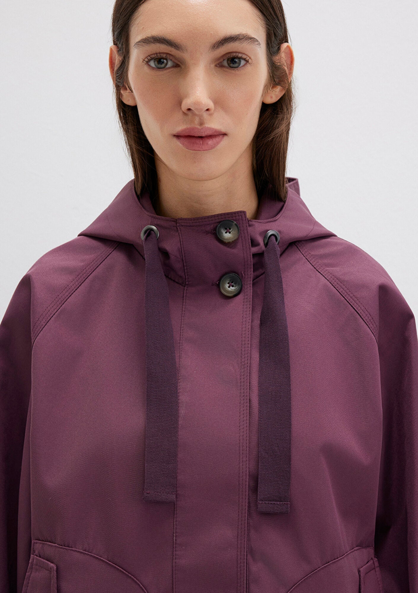 Hooded Purple Jacket