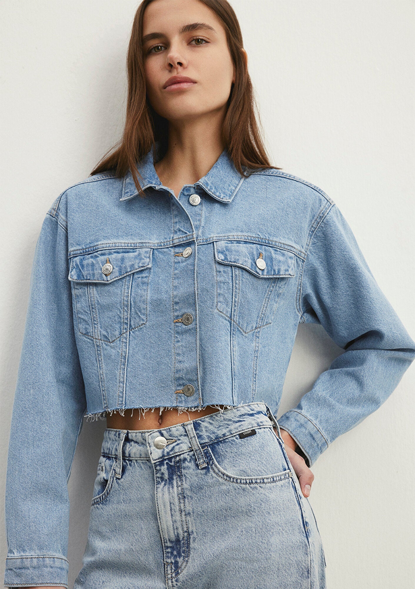 Brenda Mid Blue 90s Jean Jacket