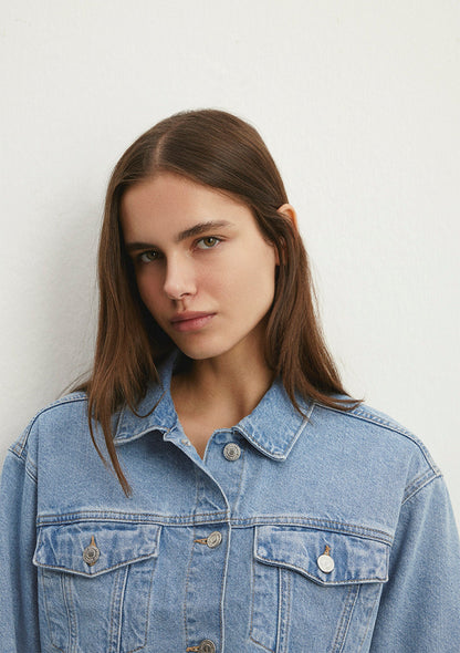 Brenda Mid Blue 90s Jean Jacket