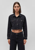 Brenda Dark Smoke 90s Jean Jacket
