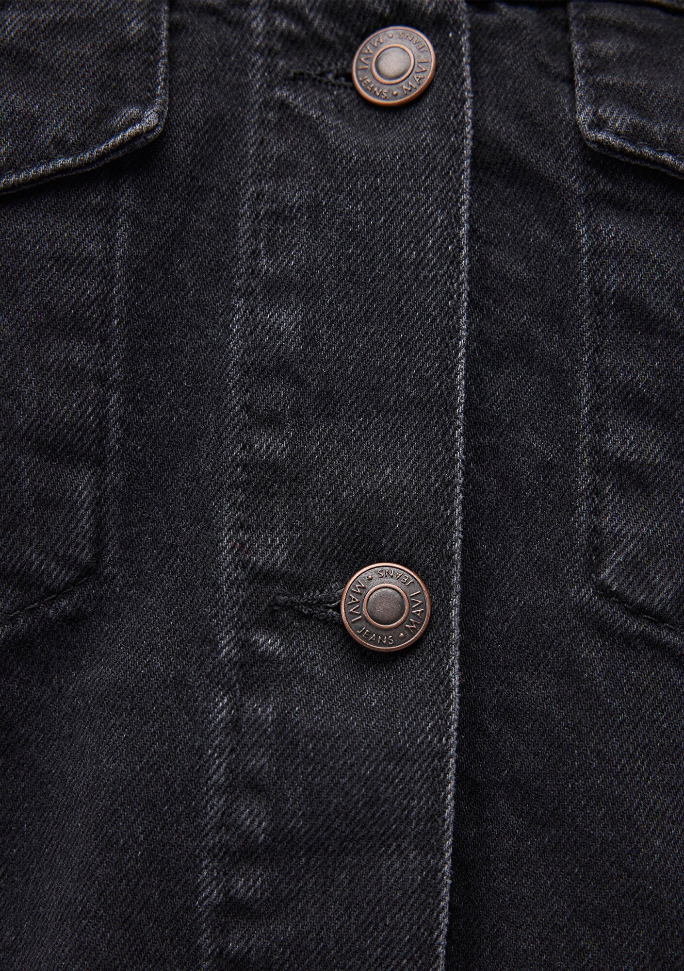 Brenda Dark Smoke 90s Jean Jacket