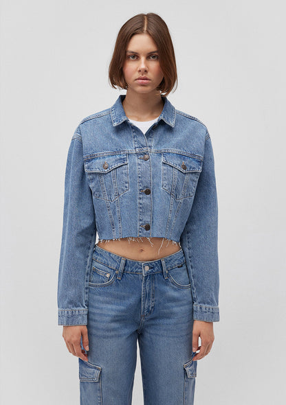 Brenda Shaded Blue 90s Jean Jacket