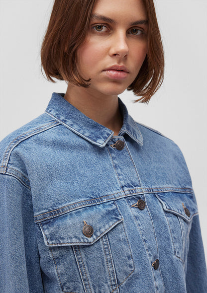 Brenda Shaded Blue 90s Jean Jacket
