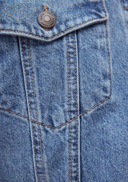 Brenda Shaded Blue 90s Jean Jacket