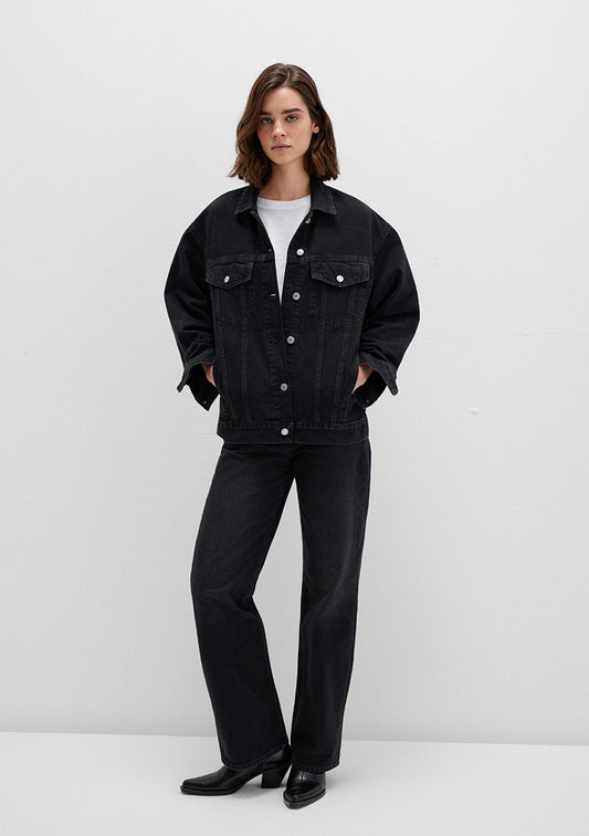 Luna Dark Smoke 90s Jean Jacket