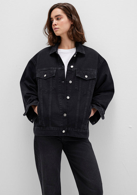 Luna Dark Smoke 90s Jean Jacket