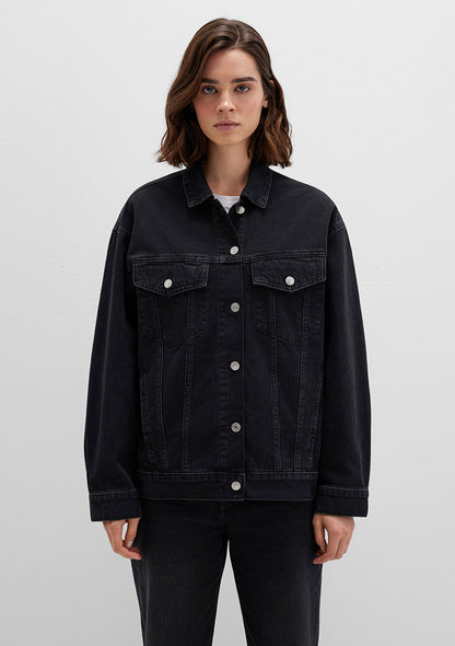Luna Dark Smoke 90s Jean Jacket