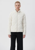 Premium Quilted White Puffer Jacket
