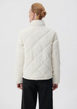 Premium Quilted White Puffer Jacket