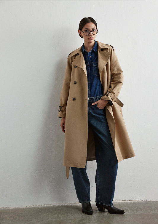 Beige Trenchcoat