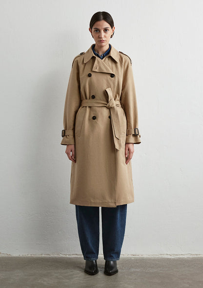 Beige Trenchcoat