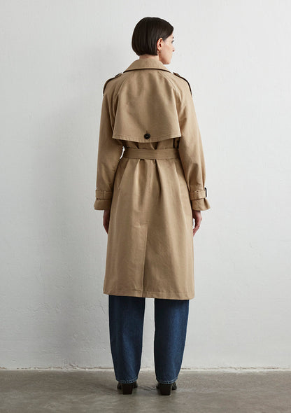 Beige Trenchcoat