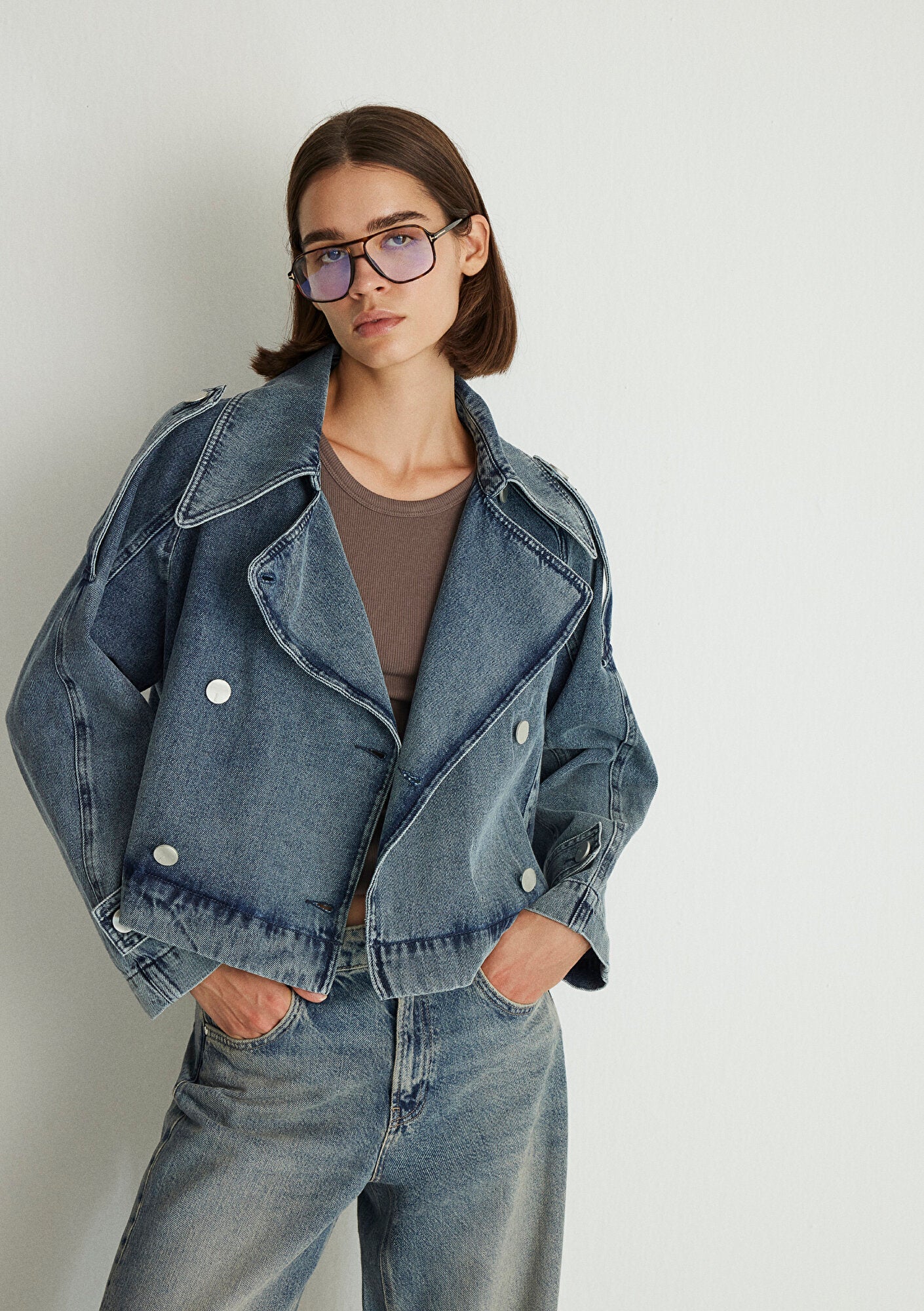Blue Trenchcoat
