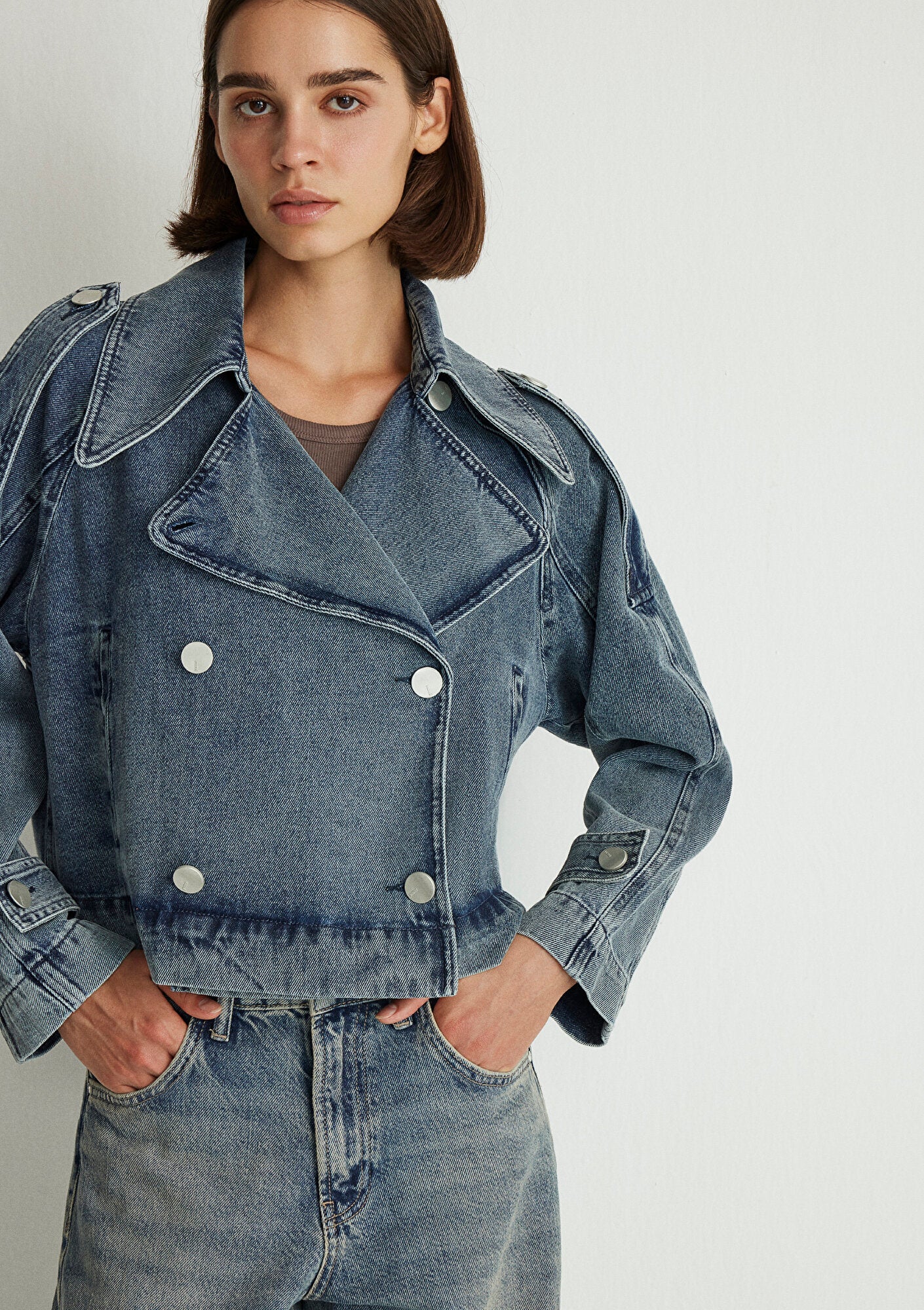 Blue Trenchcoat