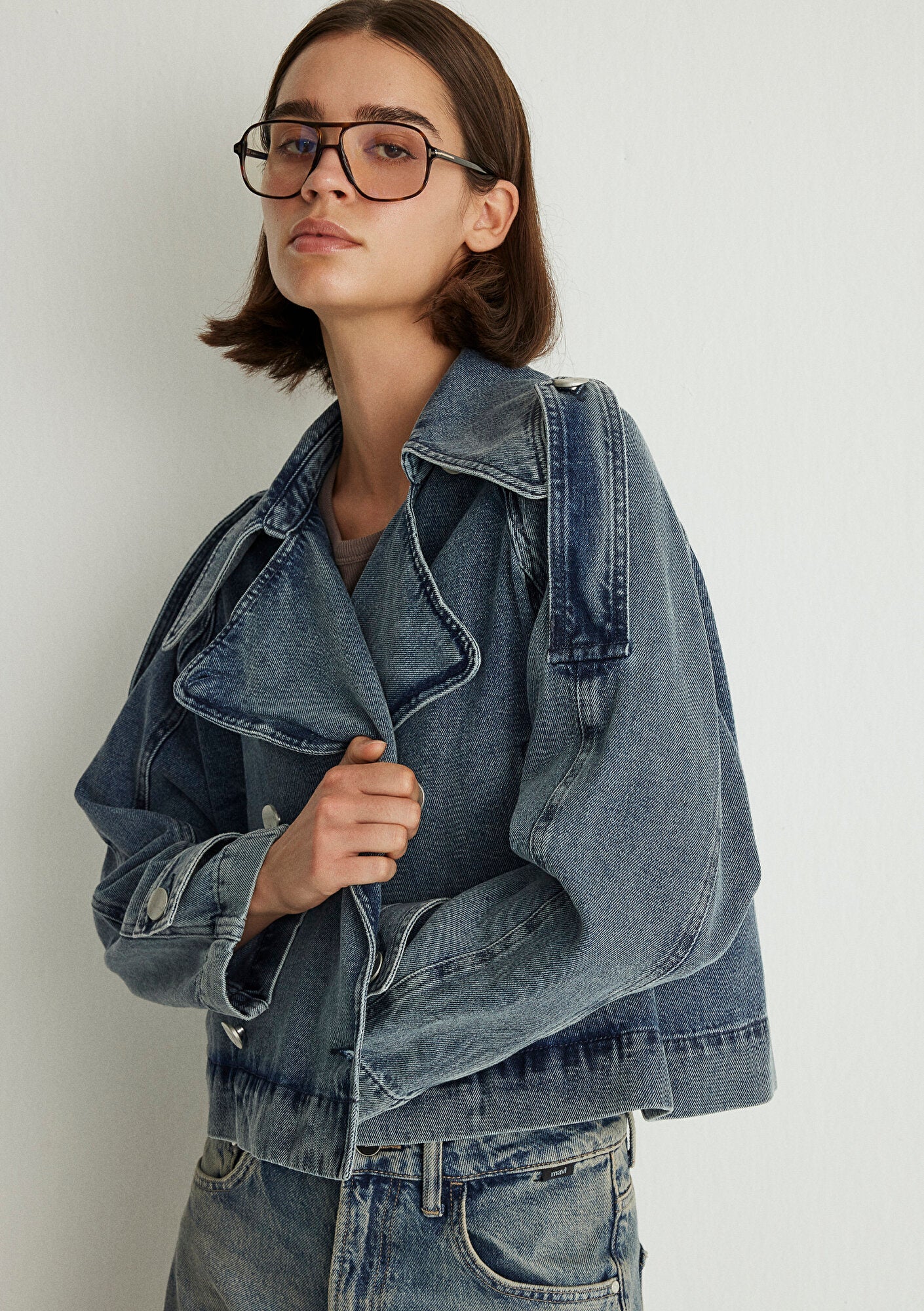Blue Trenchcoat
