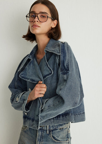 Blue Trenchcoat