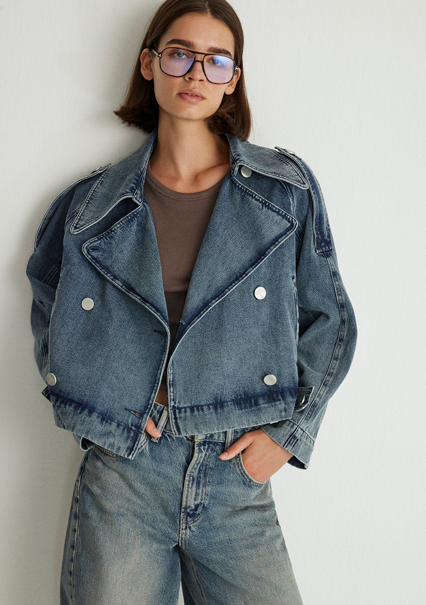 Blue Trenchcoat