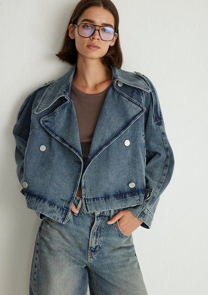 Blue Trenchcoat