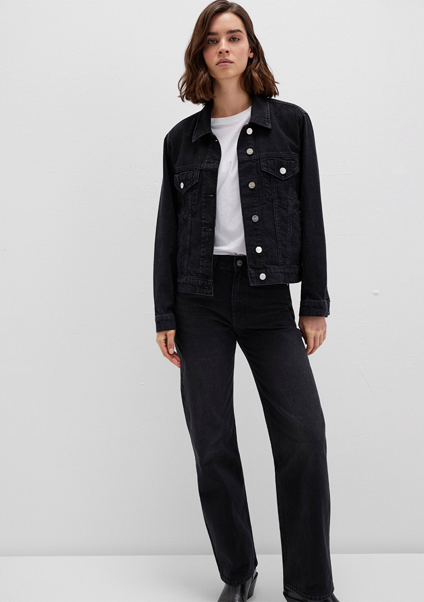 Ruby Dark Smoke Icon Jean Jacket