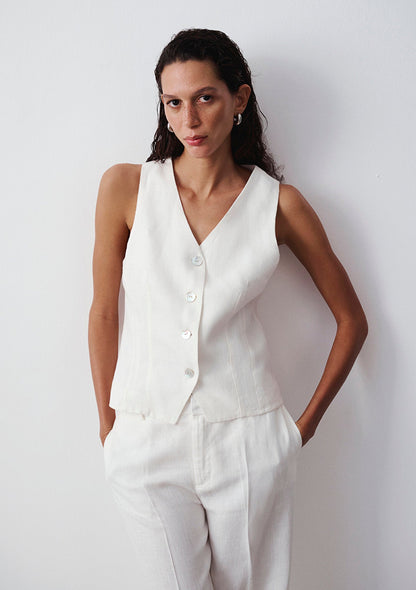 Ecru Vest