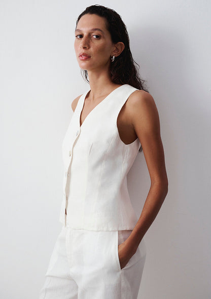 Ecru Vest