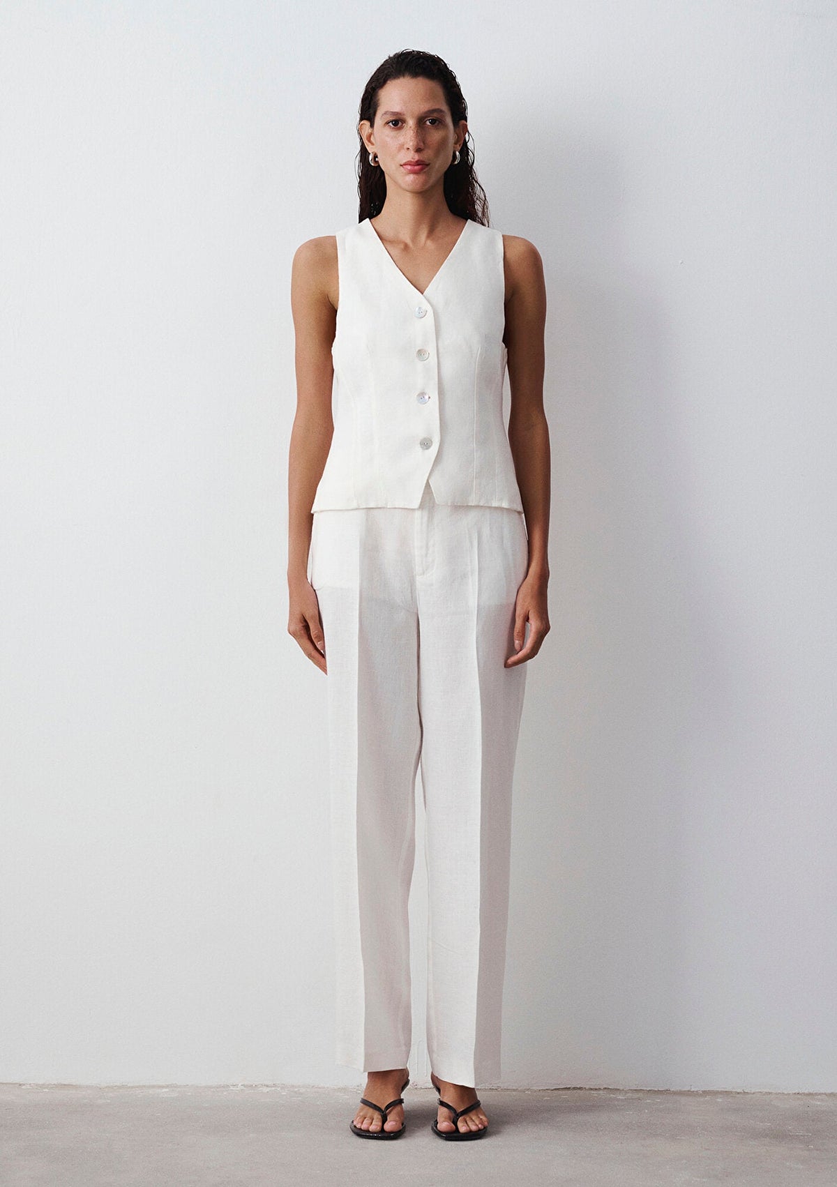 Ecru Vest