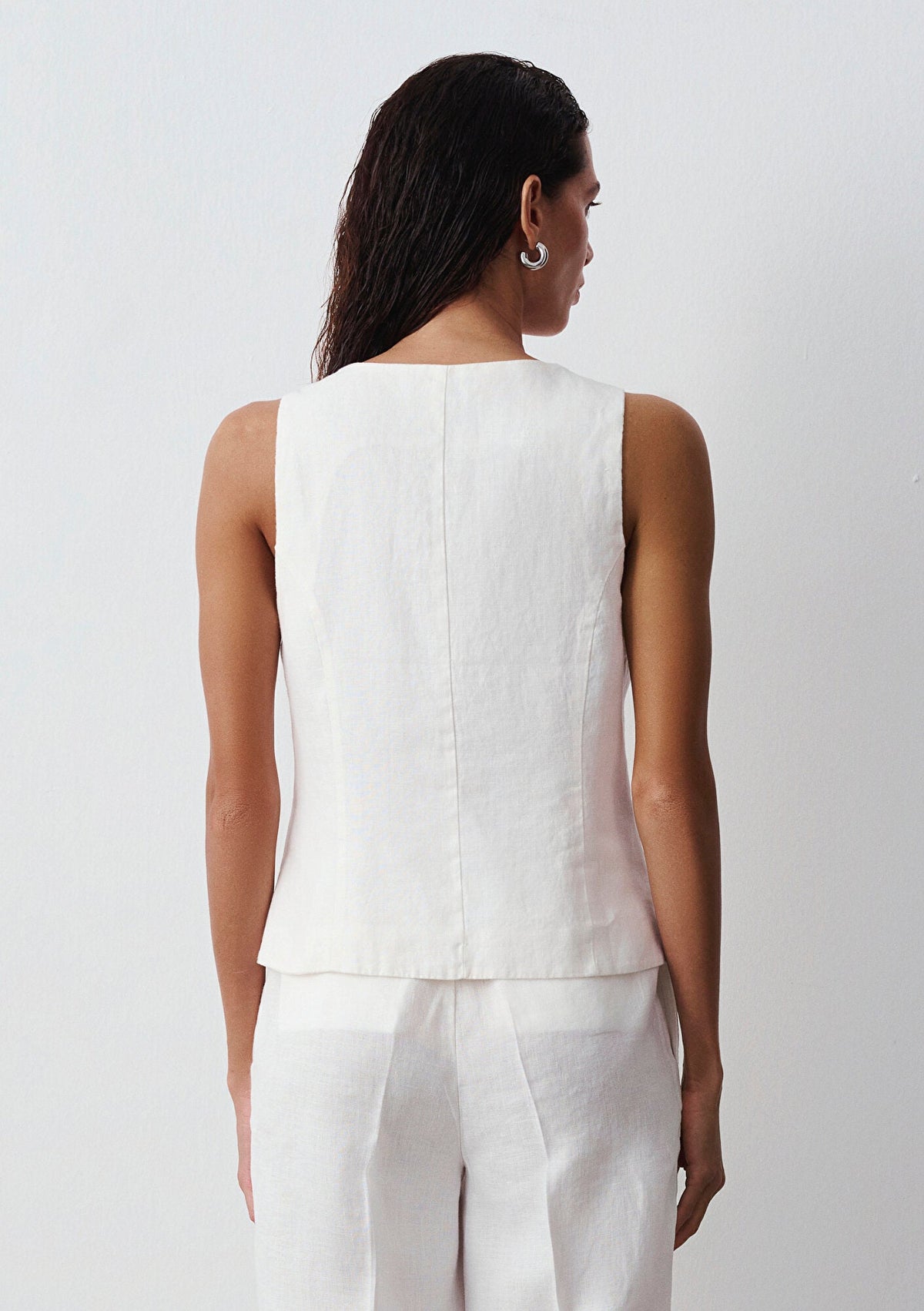 Ecru Vest