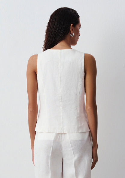 Ecru Vest