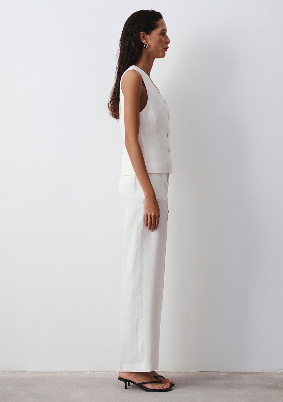Ecru Vest