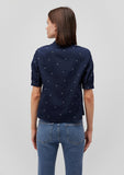 Mini Printed Navy Shirt