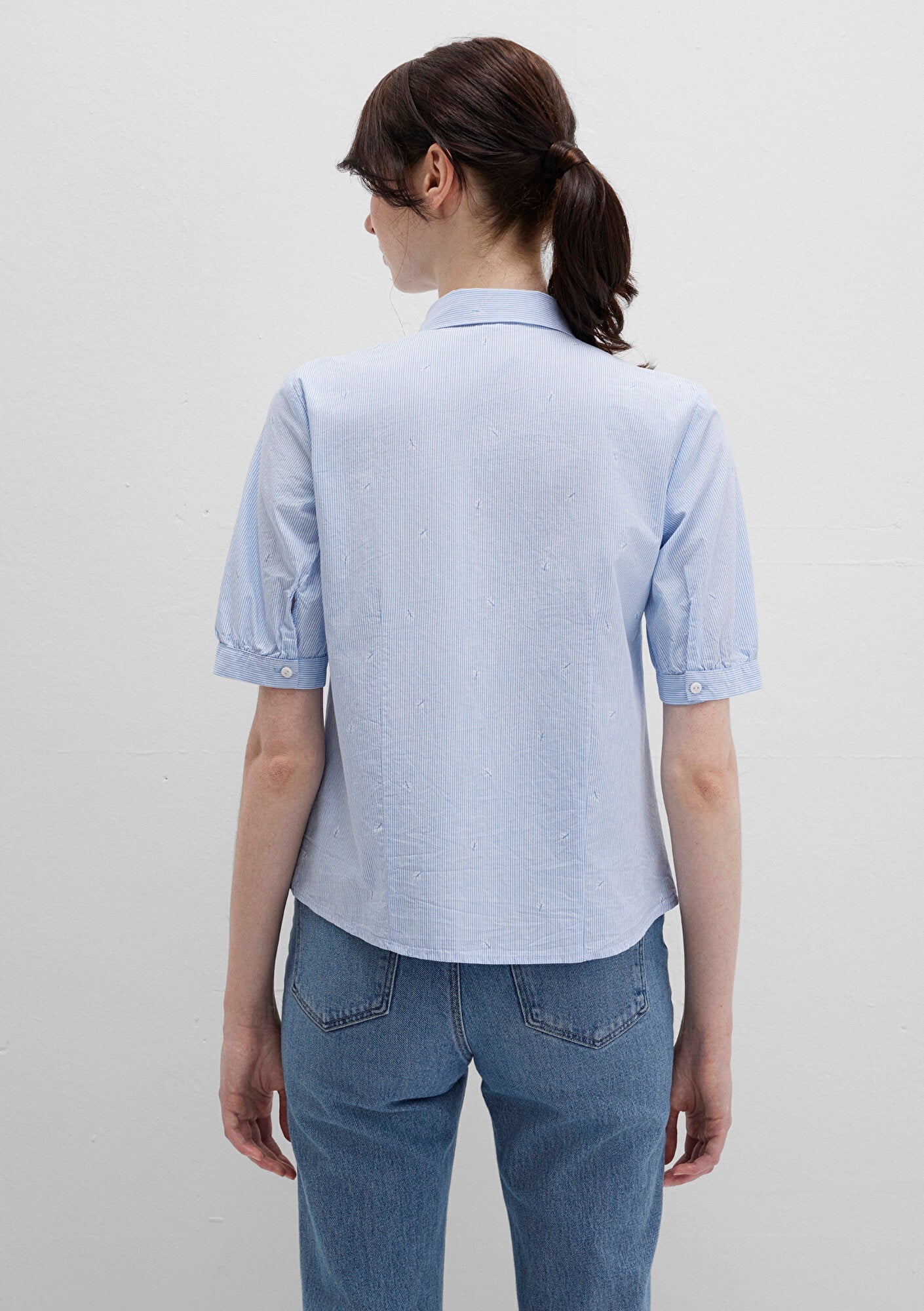 Striped Blue Shirt