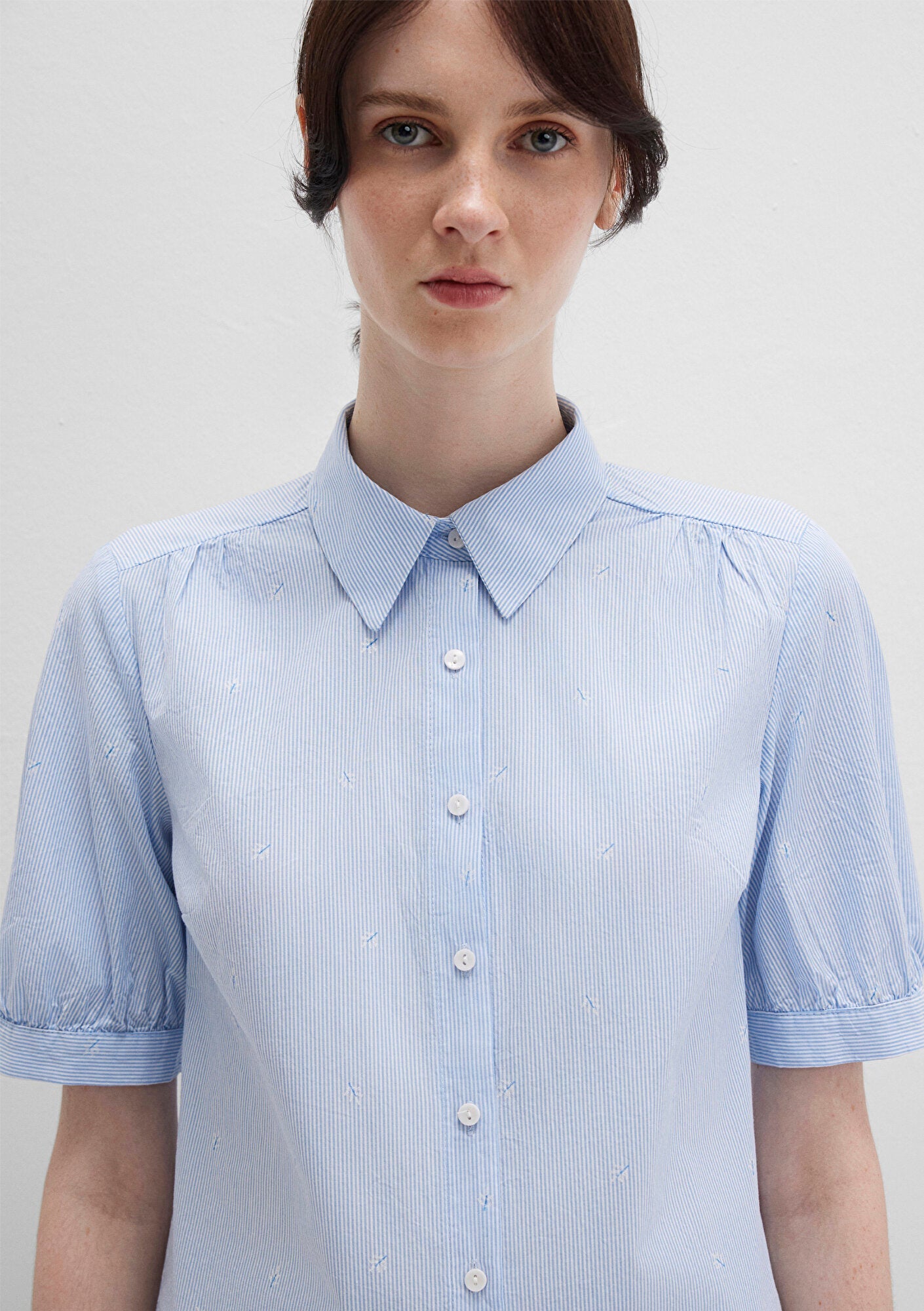 Striped Blue Shirt