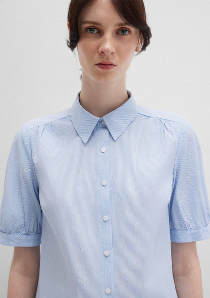 Striped Blue Shirt