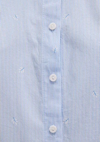 Striped Blue Shirt
