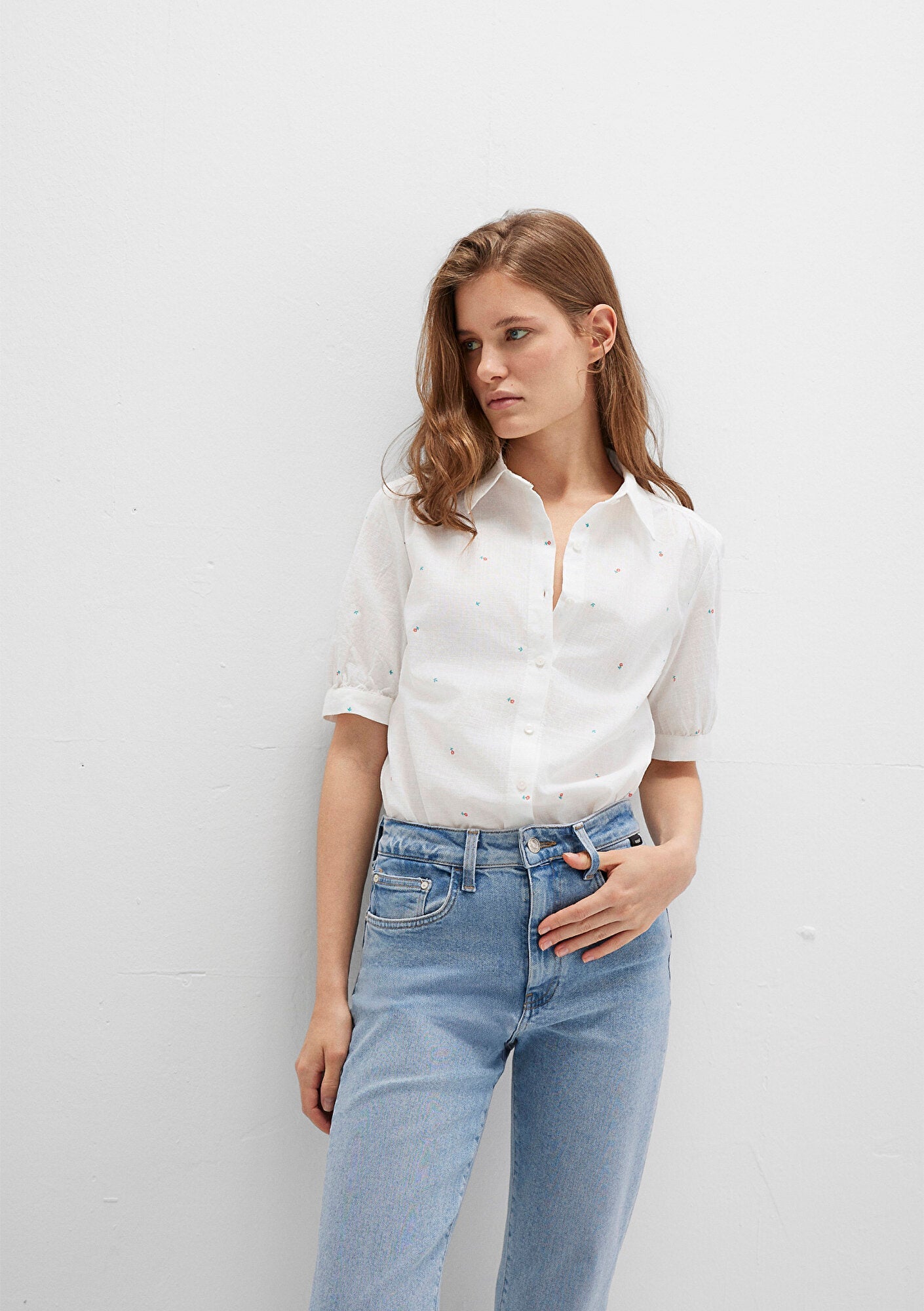 Flower Printed Shirt