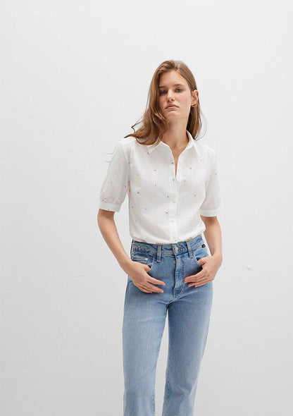 Flower Printed Shirt
