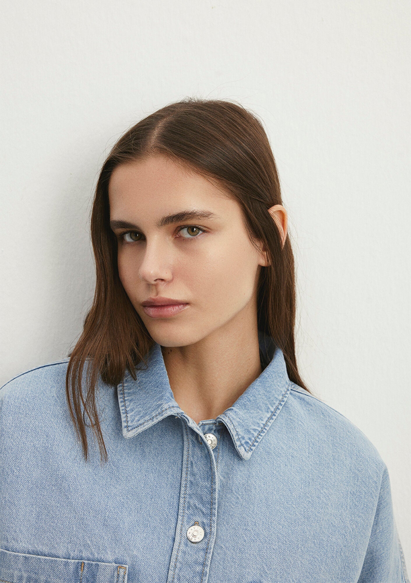 Willow Light Blue 90s Jean Shirt