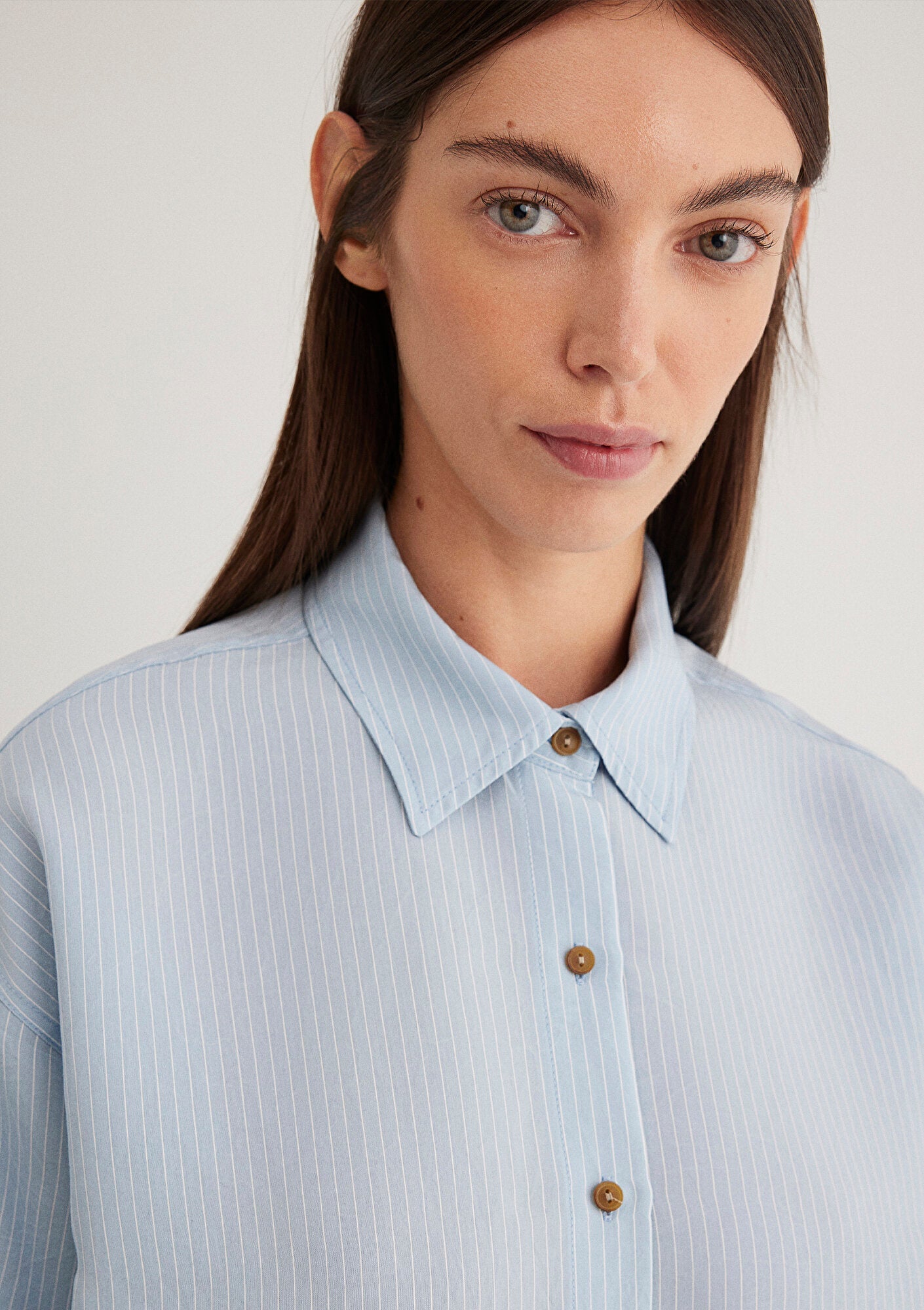 Lux Touch Striped Shirt