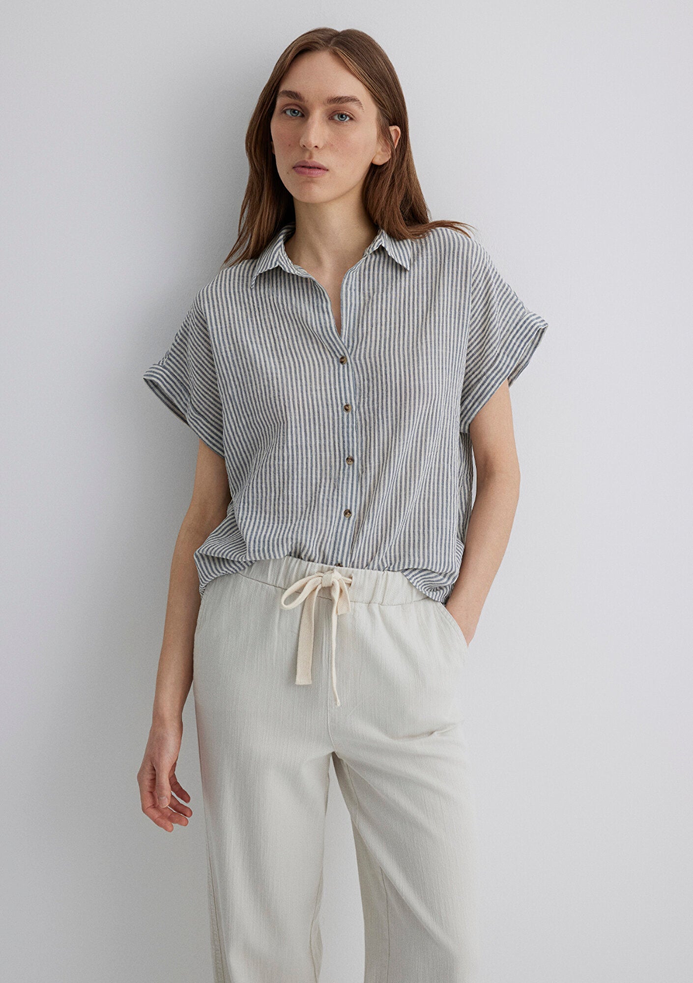 Navy Blue Shirt