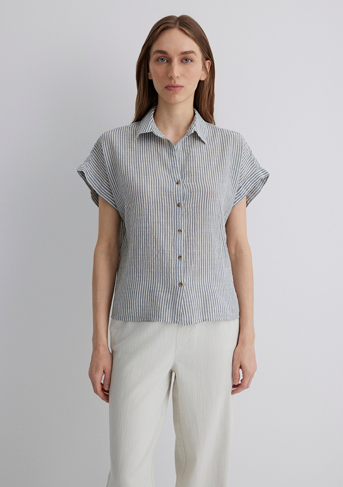 Navy Blue Shirt
