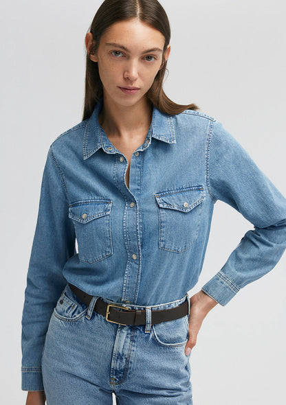 Merida Mid Blue Denim Jean Shirt