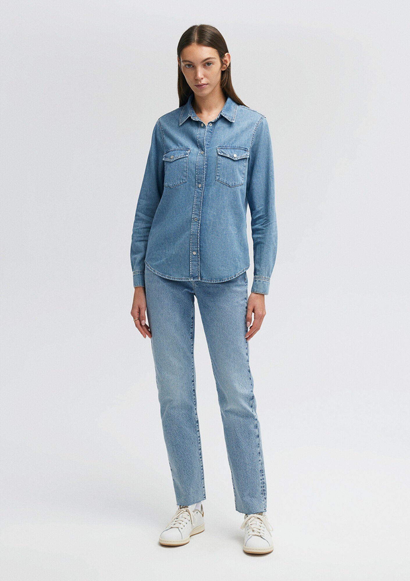 Merida Mid Blue Denim Jean Shirt
