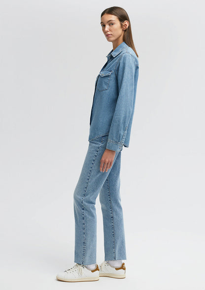 Merida Mid Blue Denim Jean Shirt