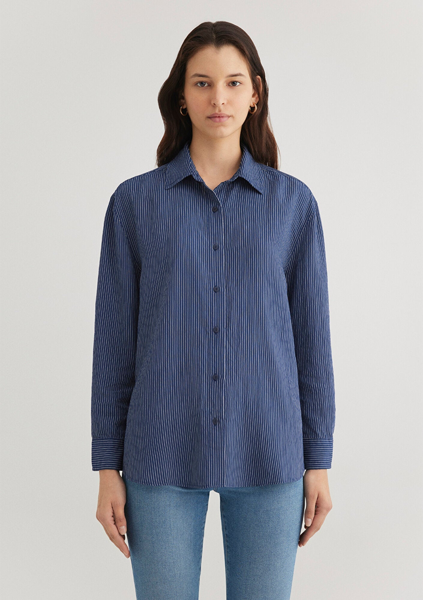 Striped Navy Shirt