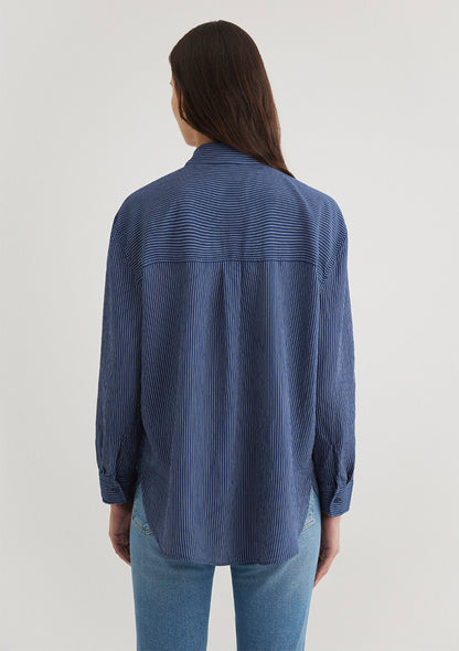 Striped Navy Shirt